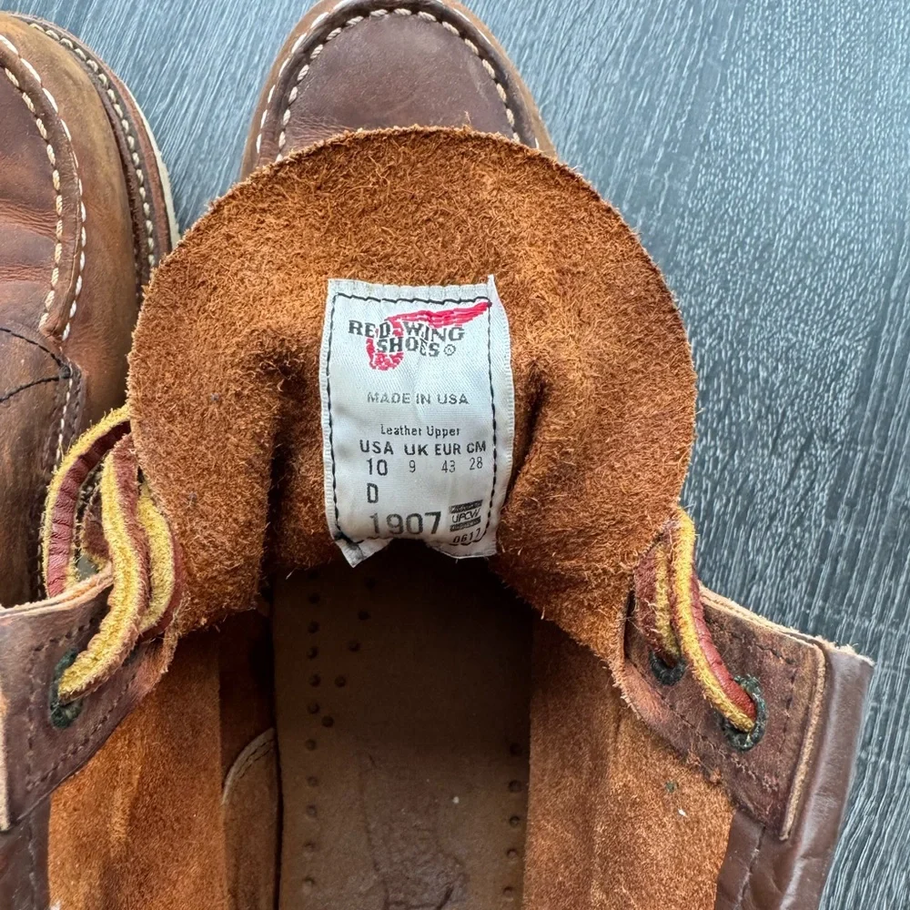 Red Wing Leather 1907 Boots - Picture 3 of 5